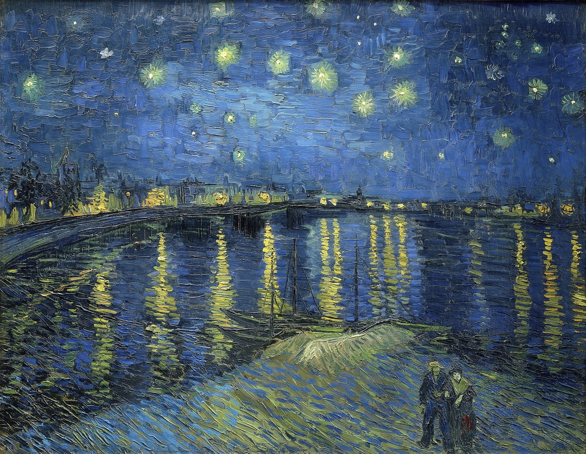 Gambar fitur untuk artikel Impresi van Gogh.